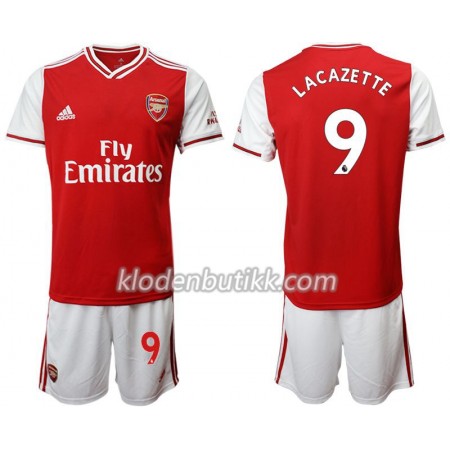 Arsenal Alexandre Lacazette 9 Barn Hjemmedraktsett 2019-2020 Kortermet (+ Korte bukser)